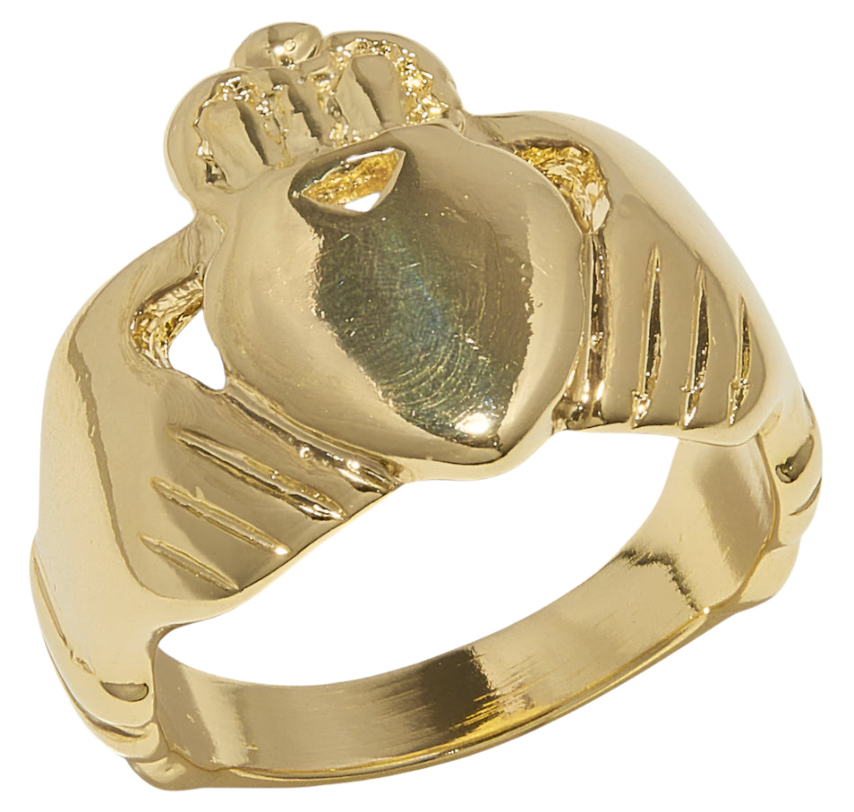 18k Gold Plated Claddaugh Ring