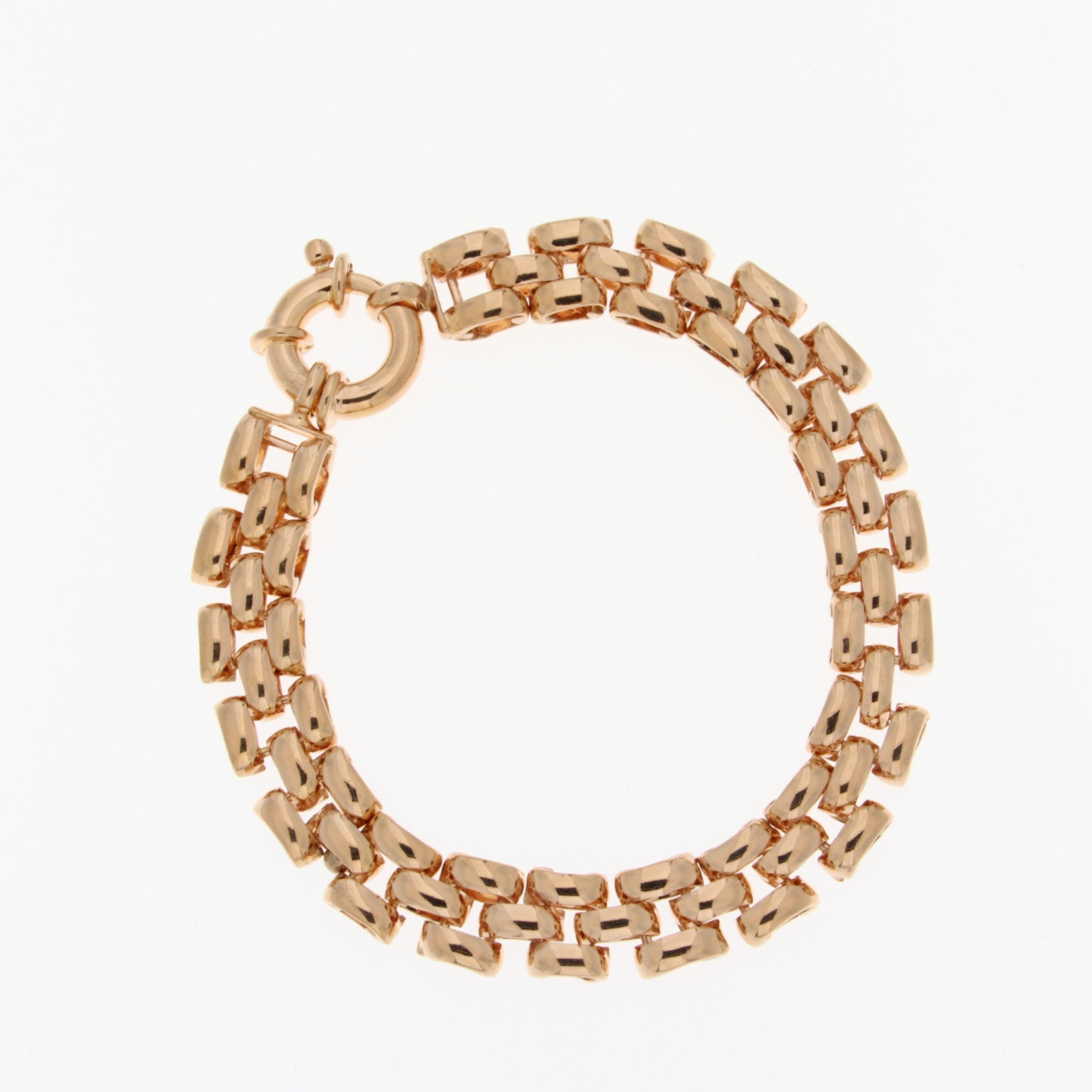 Pantera Link Bracelet | 18kt Gold on Bronze