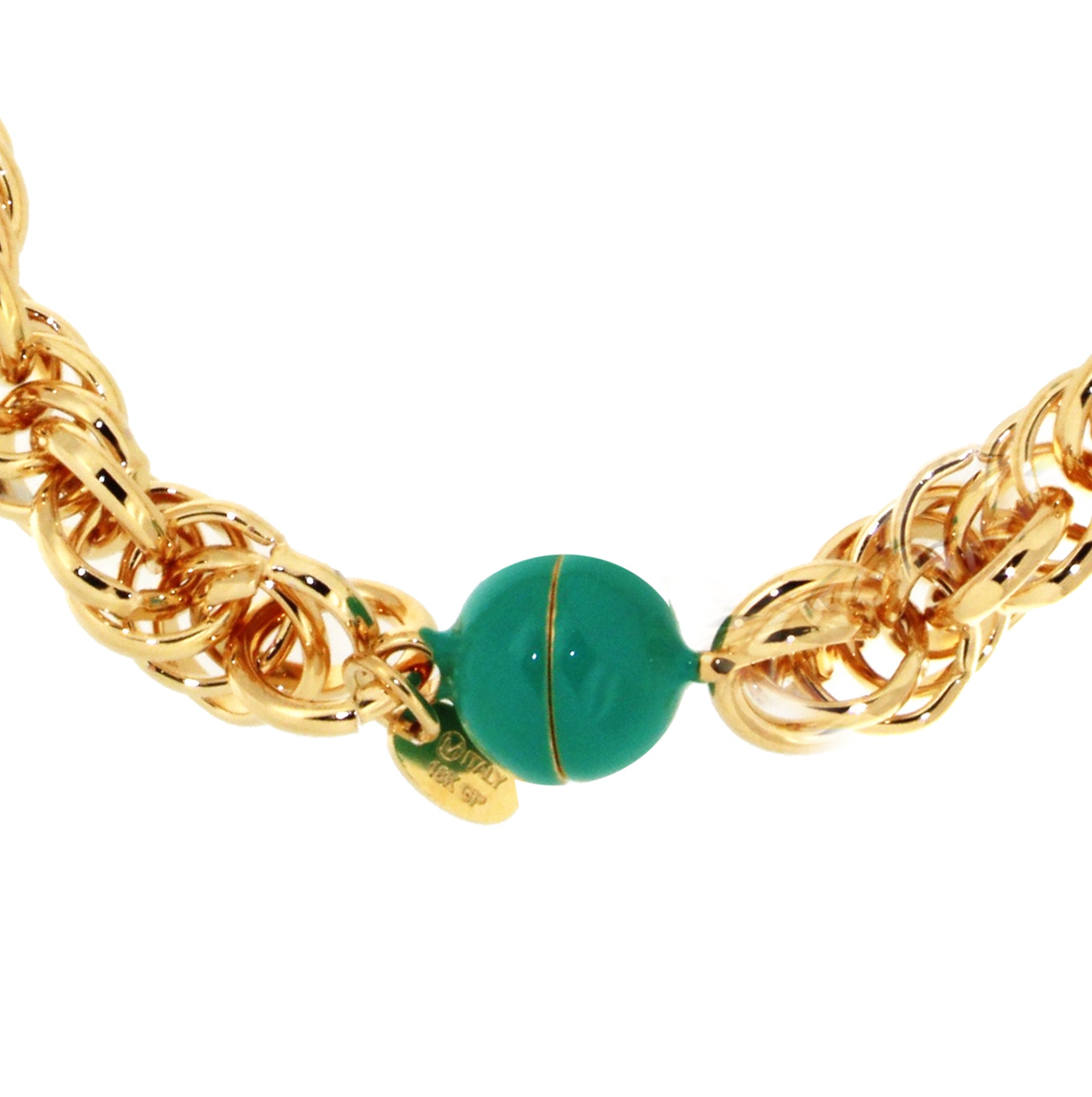 Stylish Gold Plated Rope Bracelet – Bronzoro