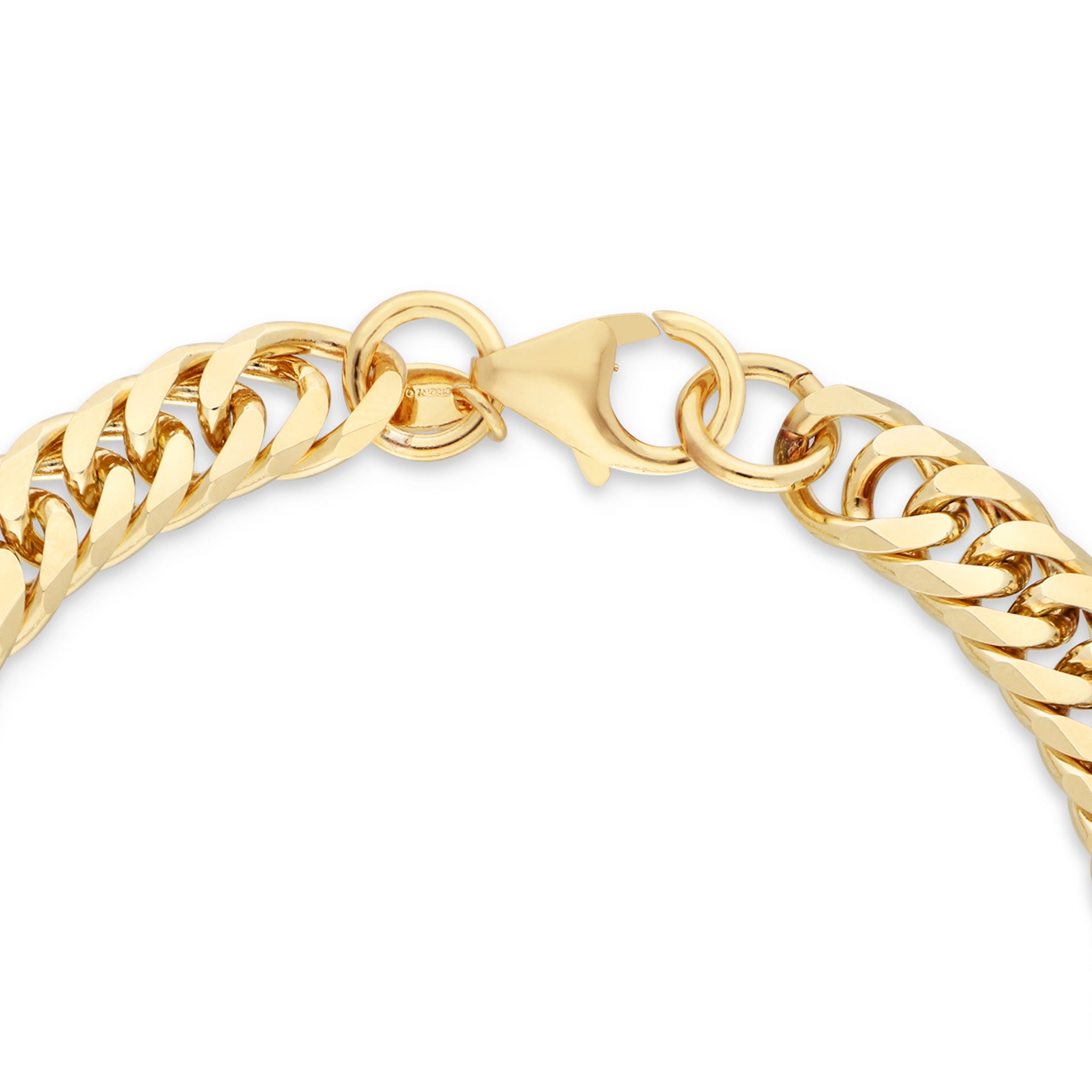18K Gold Plated Cuban Link Bracelet 8.7MM