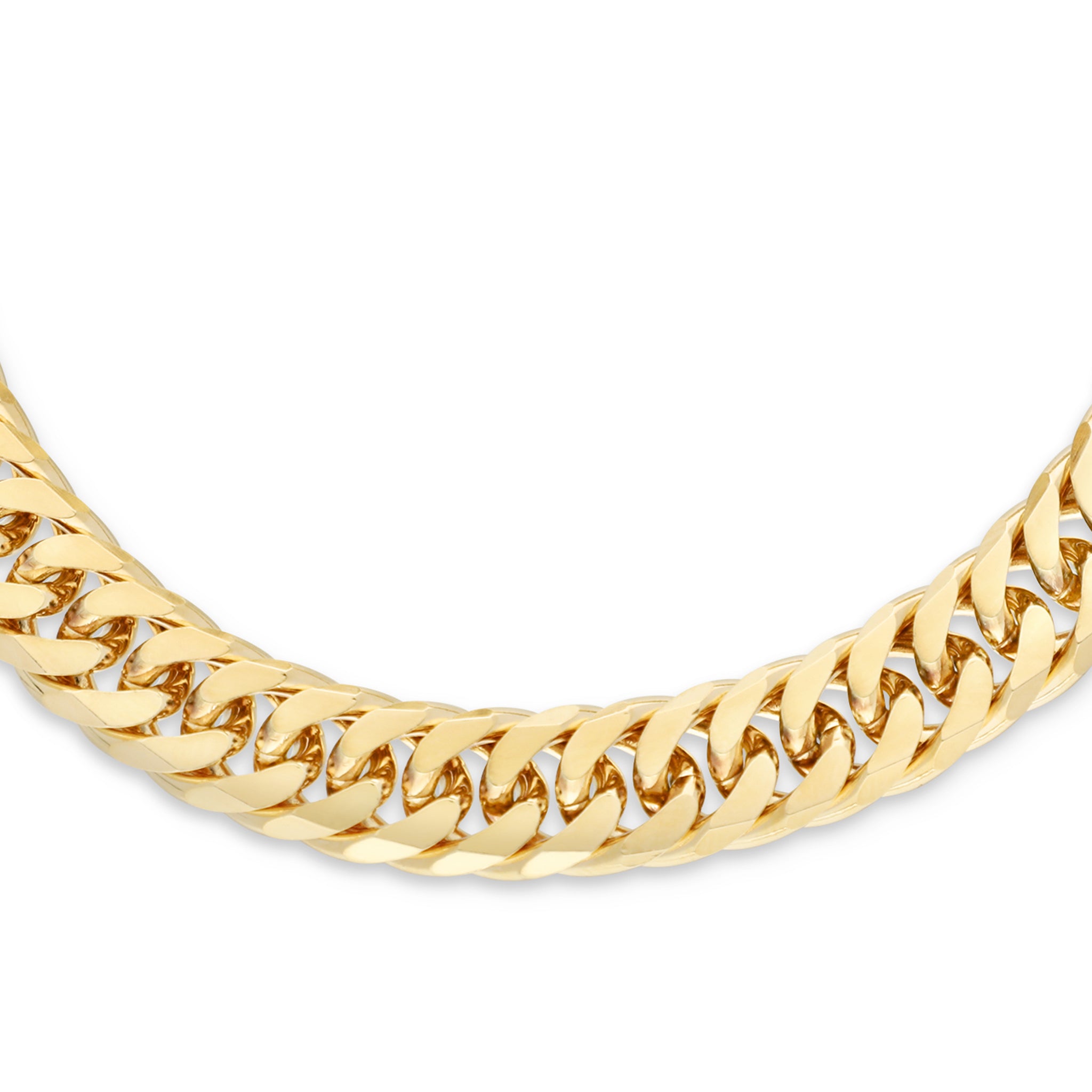 Cuban Link Bracelet 8.7mm - 18kt Gold Plated Unisex
