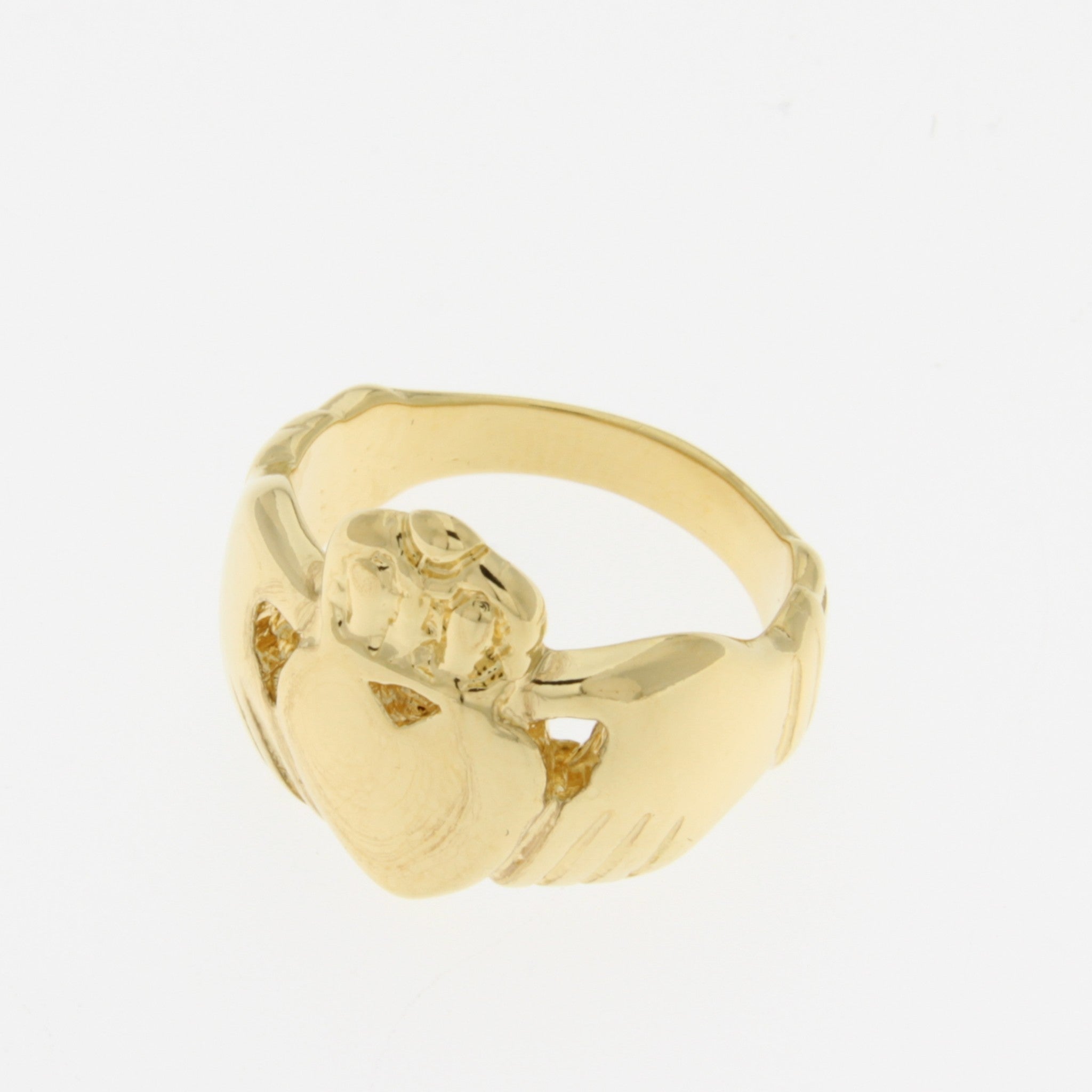 18k Gold Plated Claddaugh Ring