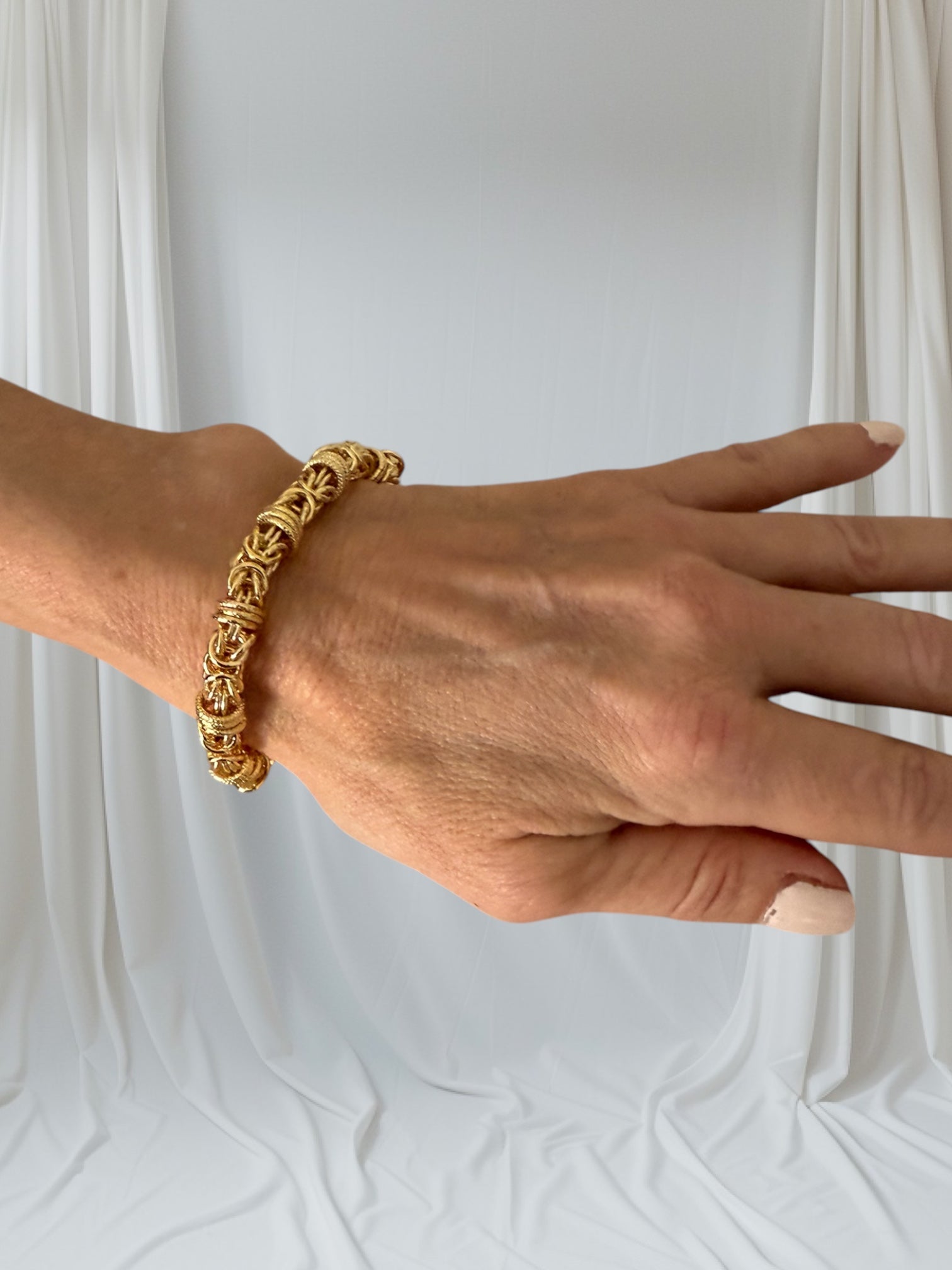 Classic Byzantine Chain Bracelet