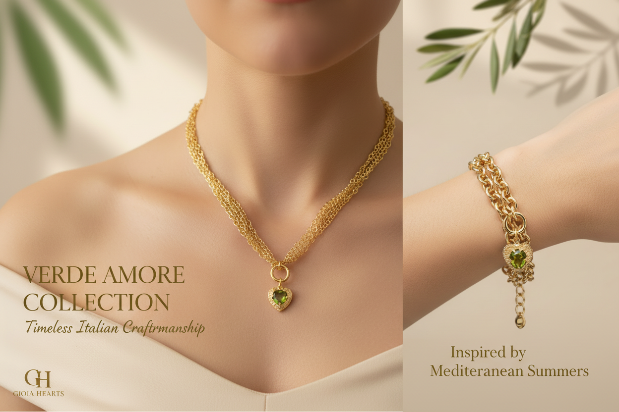 Peridot Necklace & Bracelet Hero Banner
