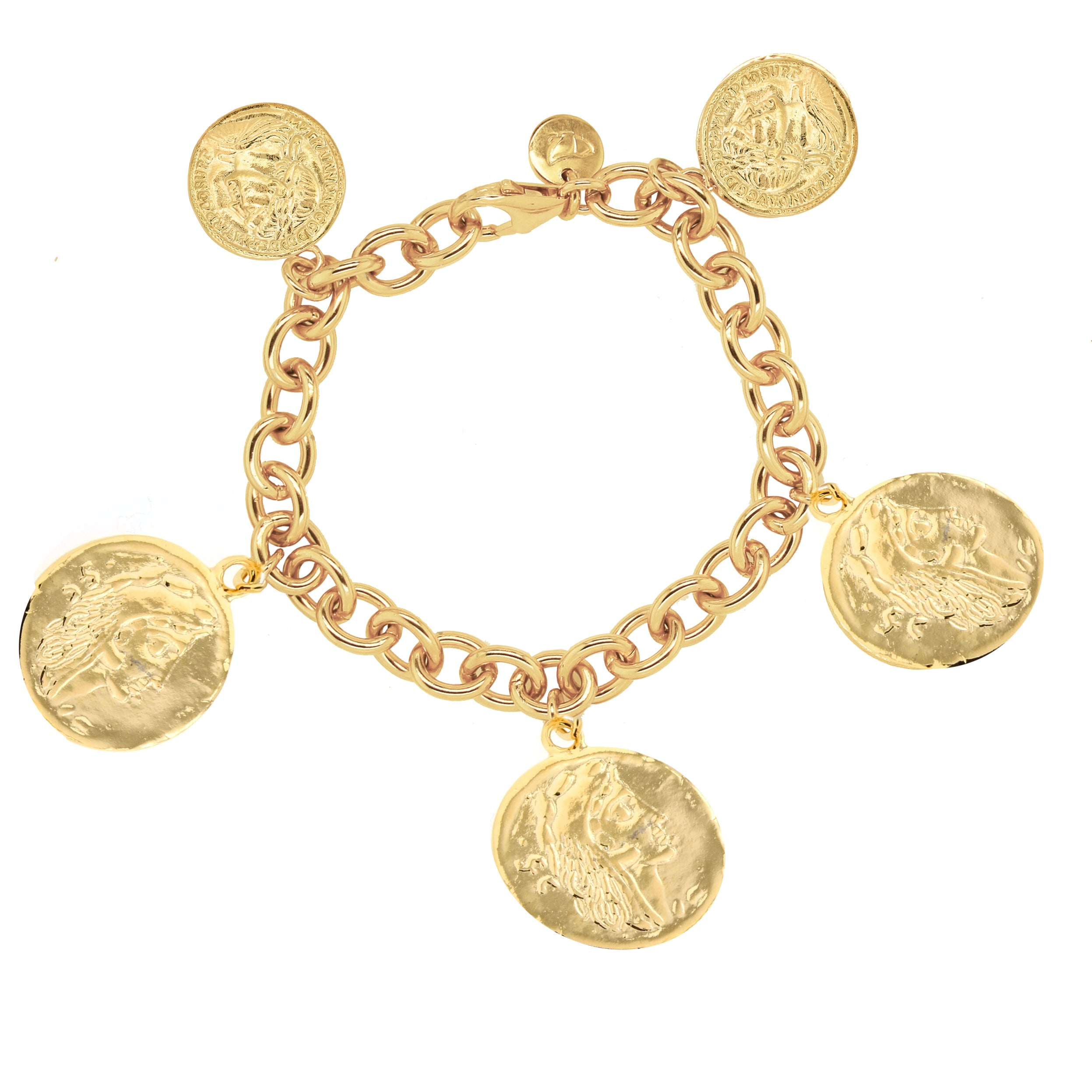 Ancient Coin Rolo Bracelet