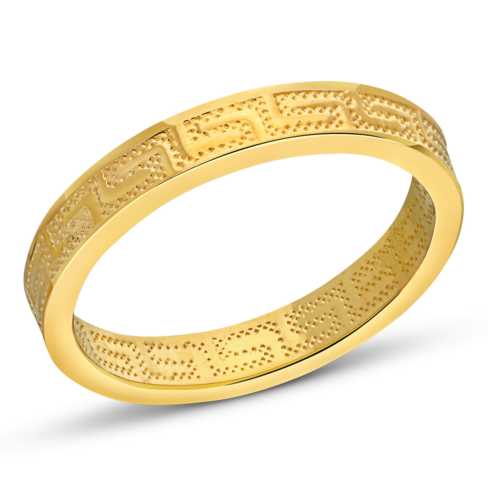 18K Gold Plated Stackable Band